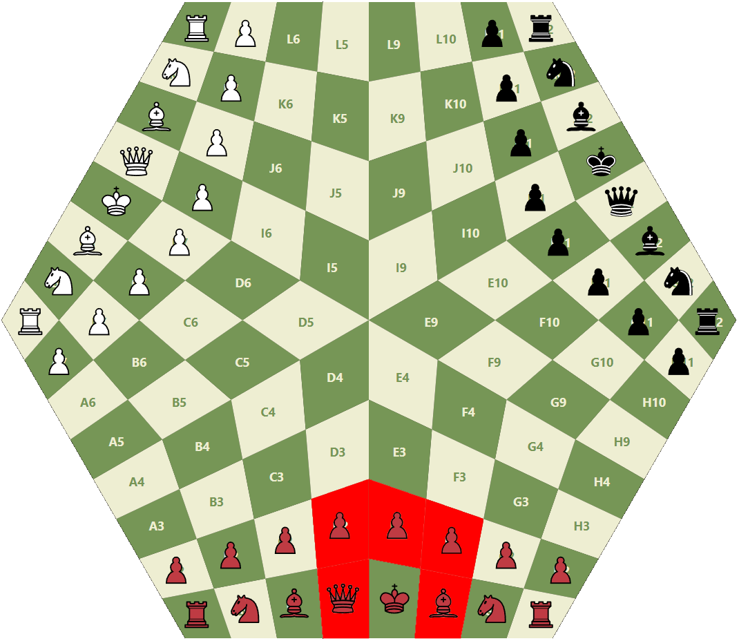 King movement blocked in 3 player chess