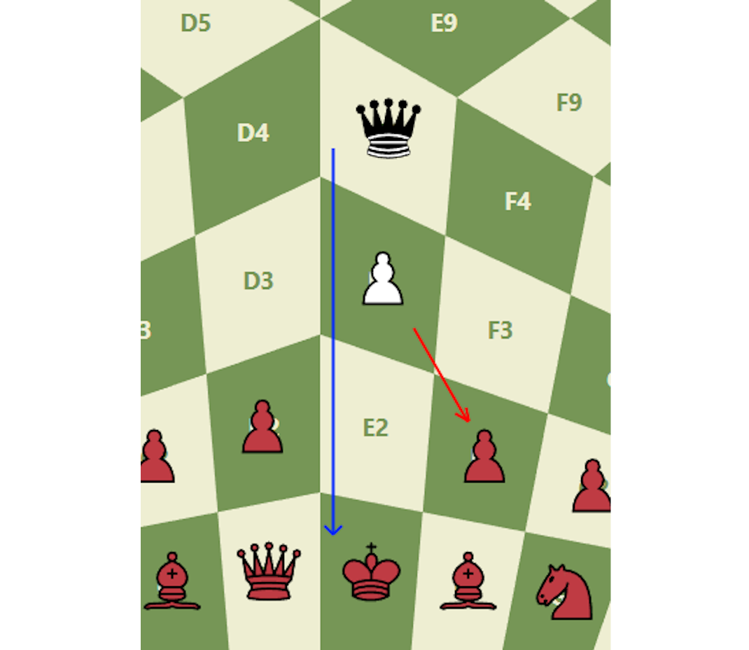 King being taken in 3 player chess